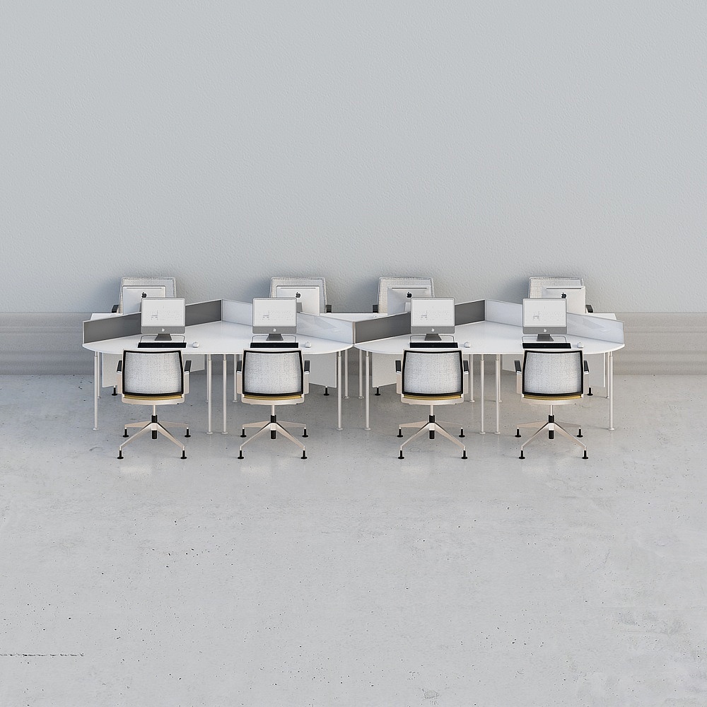 Modern Office - Combined Work Table-2