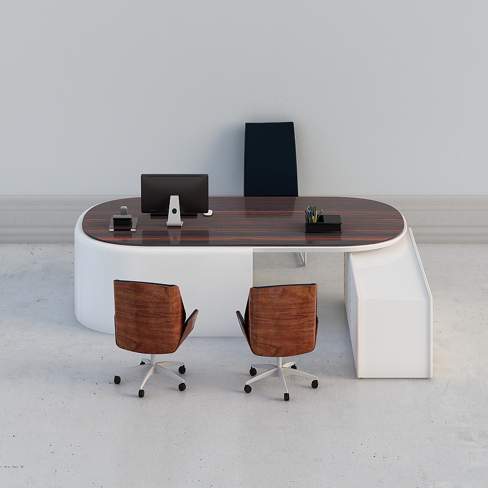 Современный офис - комбинированный стол-21