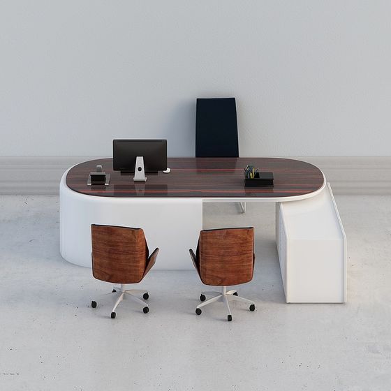 Современный офис - комбинированный стол-21