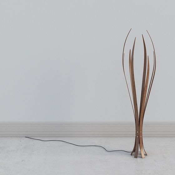 Natural Light Floor Lamp 3D model