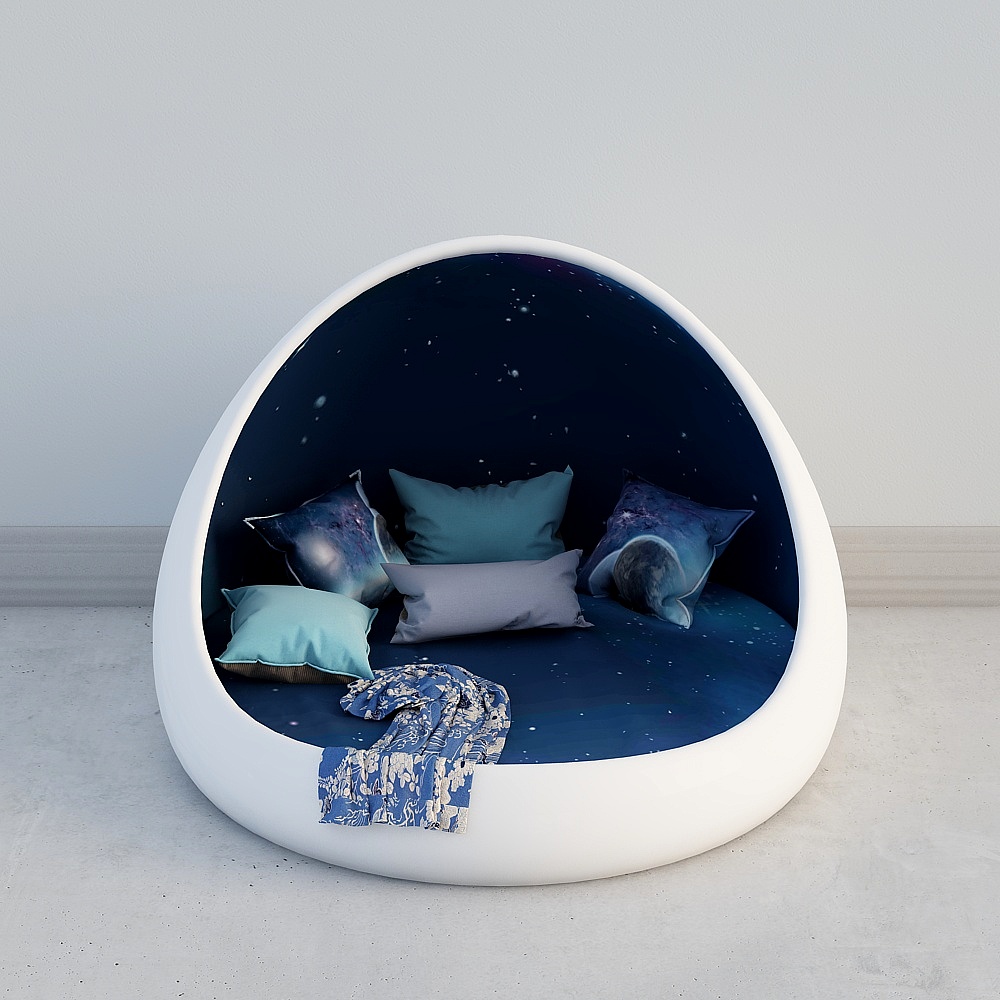 모던 별이 빛나는 새 둥지 침대