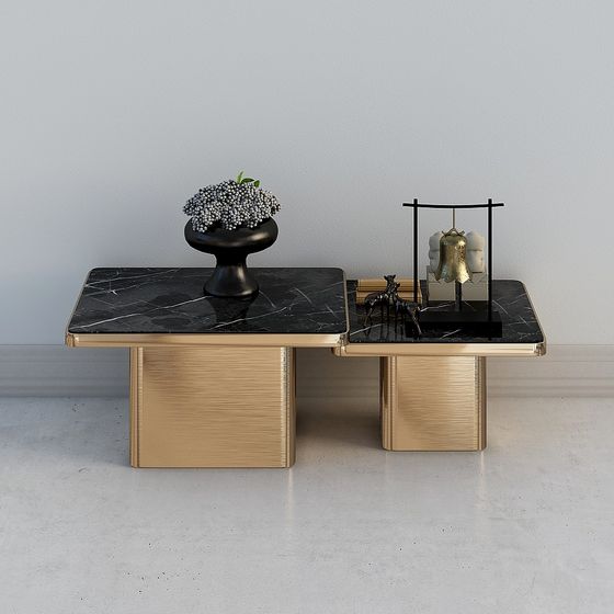 Urban Luxury Coffee Table 3D model for Modern Spaces