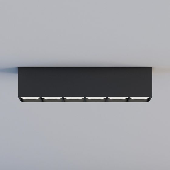 Linear Light Fixture 3D model