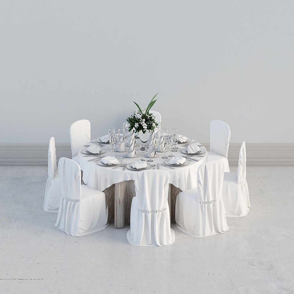 Industrial LOFT Ballroom - Dining Table and Chair Combination