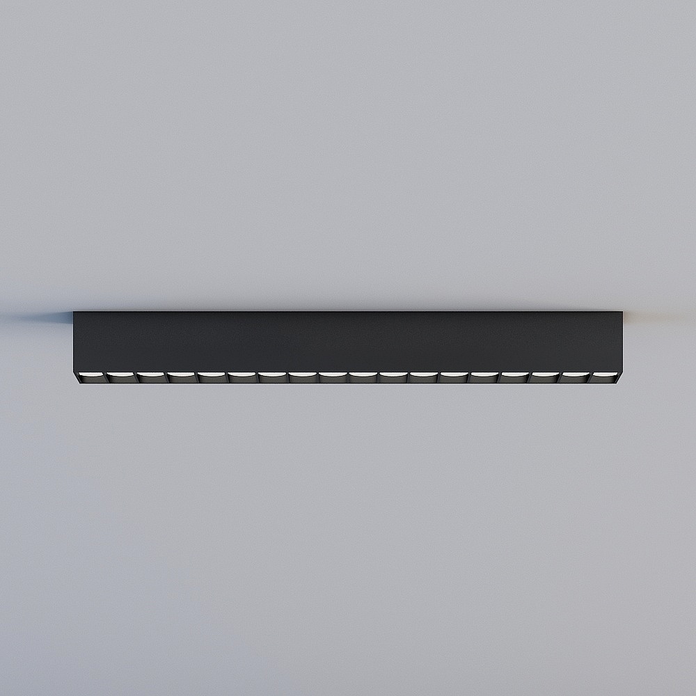 Minimalist Linear Lamp 3D model