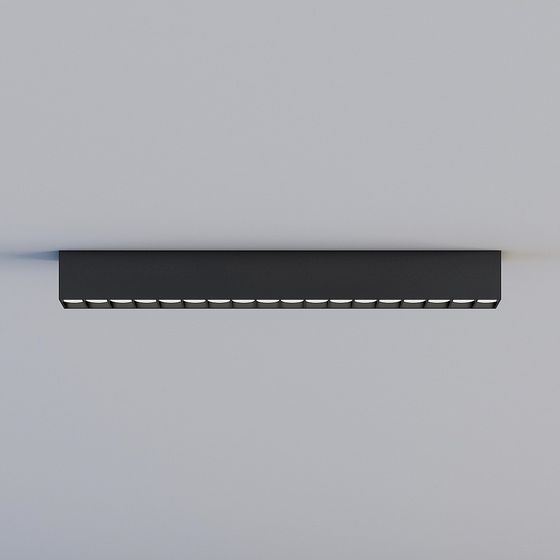 Minimalist Linear Lamp 3D model
