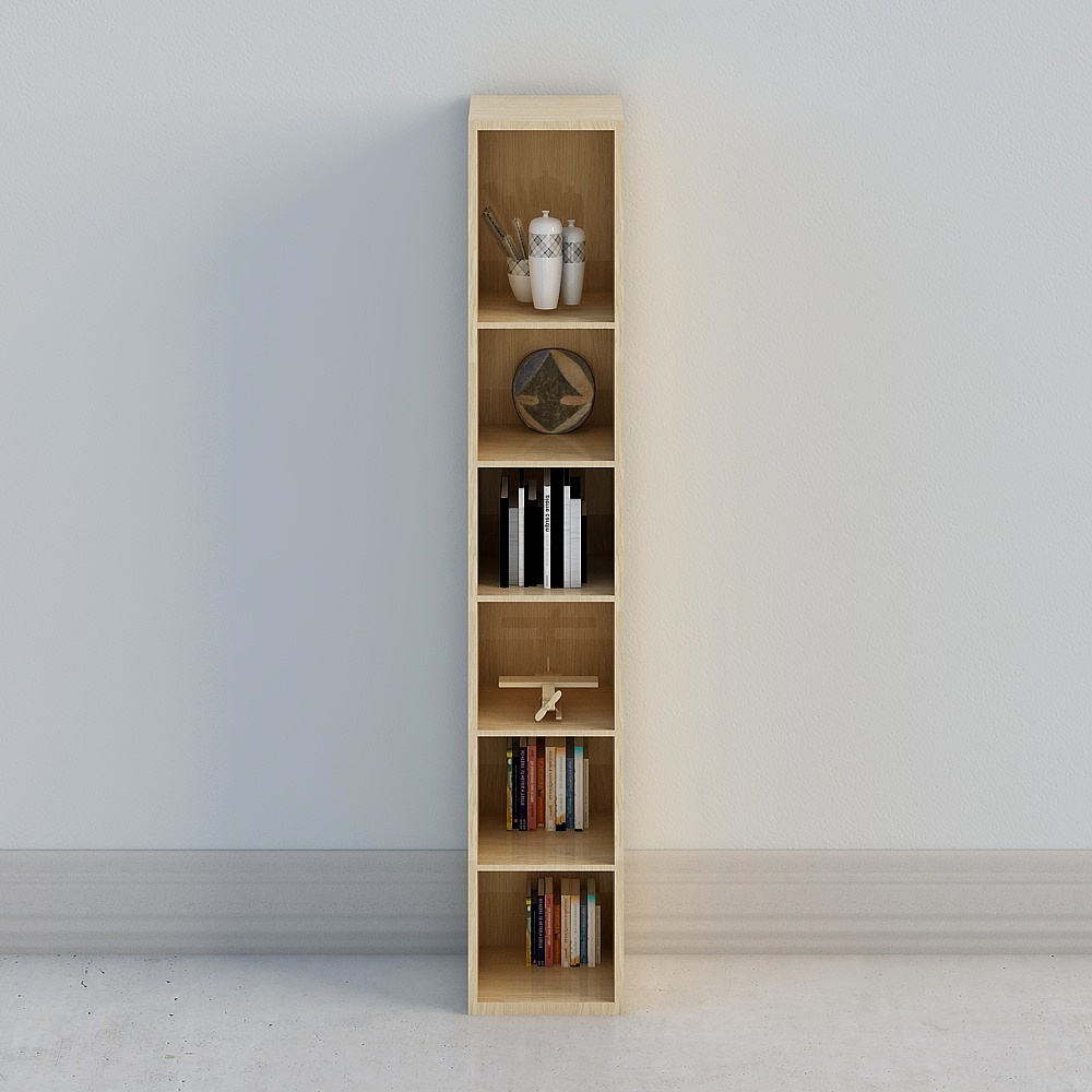 Современный комбинированный шкаф с полками