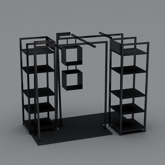 工業風服裝店裝飾道具