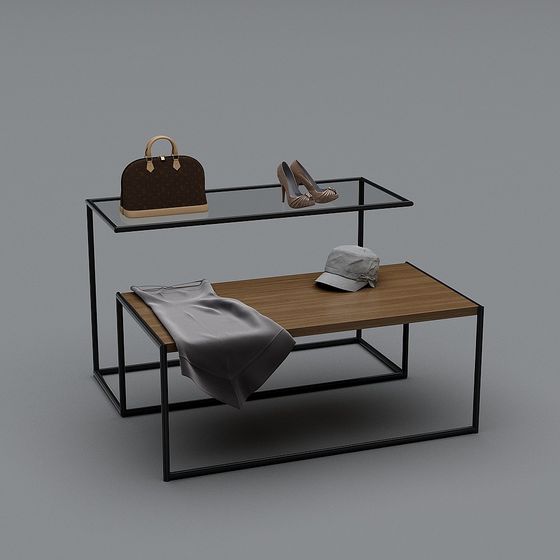Stylish Minimalist Display Stand 3D model