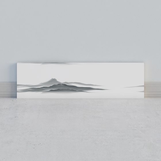 Misty Peaks 3D model