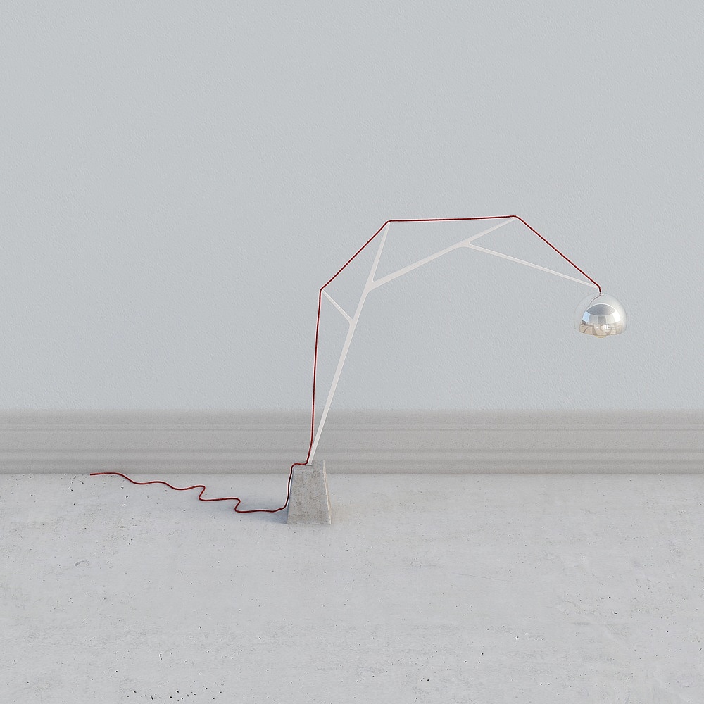 modern art floor lamp