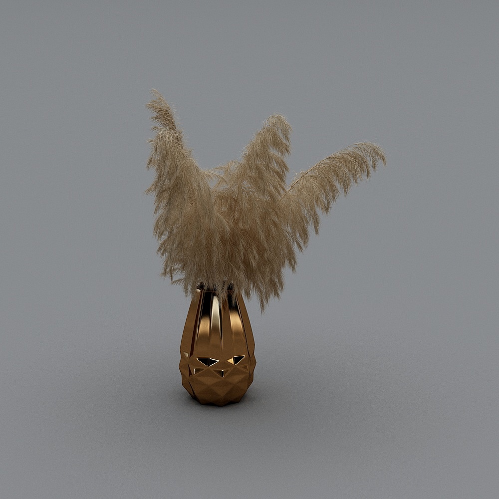 Villa minimalista moderna sala de estar comedor - adornos