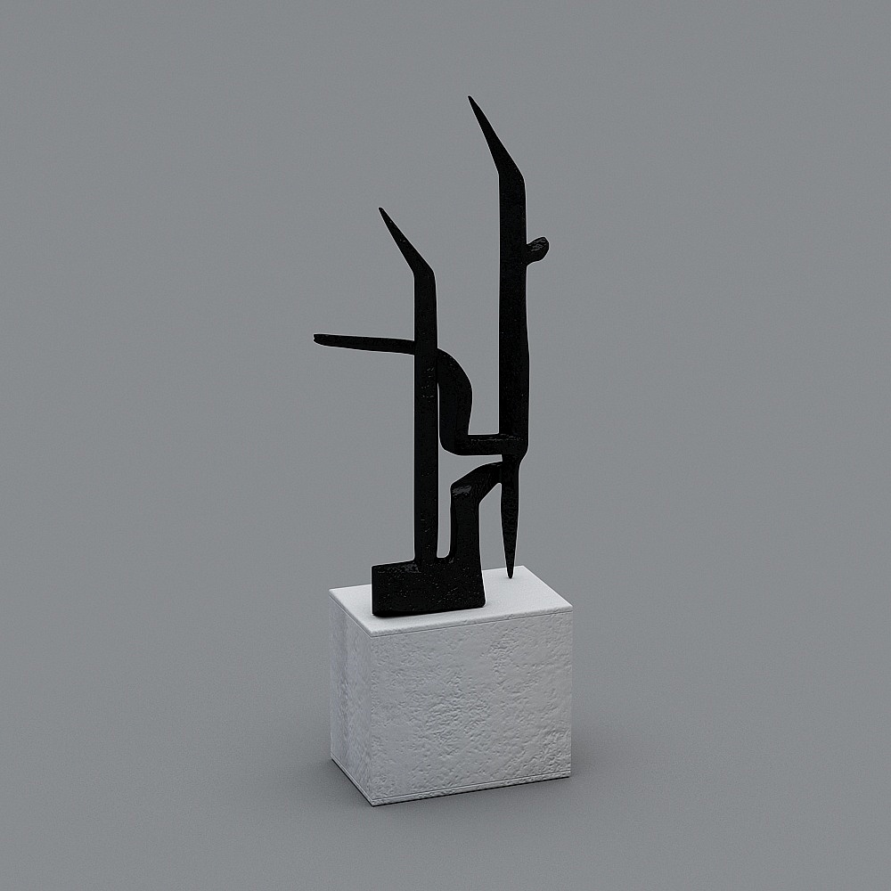 Abstract Tree 3D model