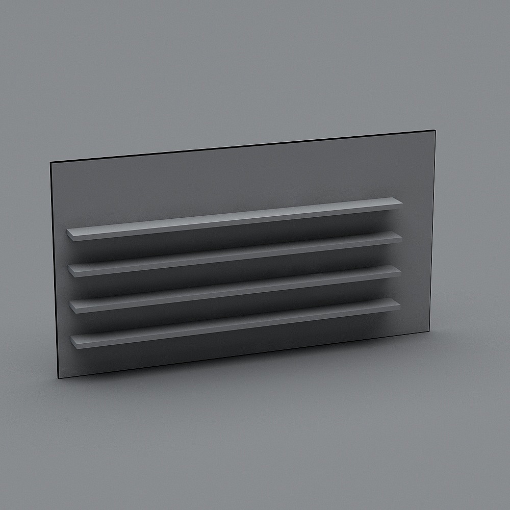 Estantería decorativa de tienda de zapatos 2 moderna