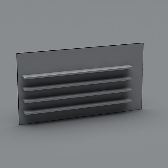 Estantería decorativa de tienda de zapatos 2 moderna