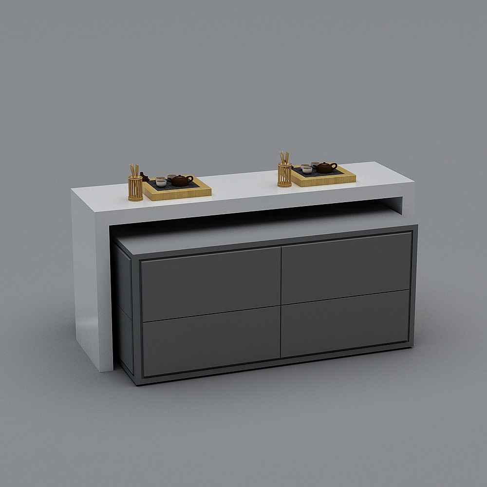 New Chinese tea shop-combination product props