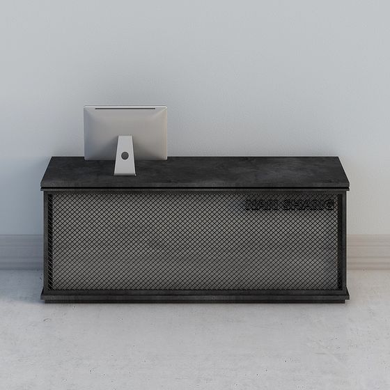 Urban Edge Desk 3D model