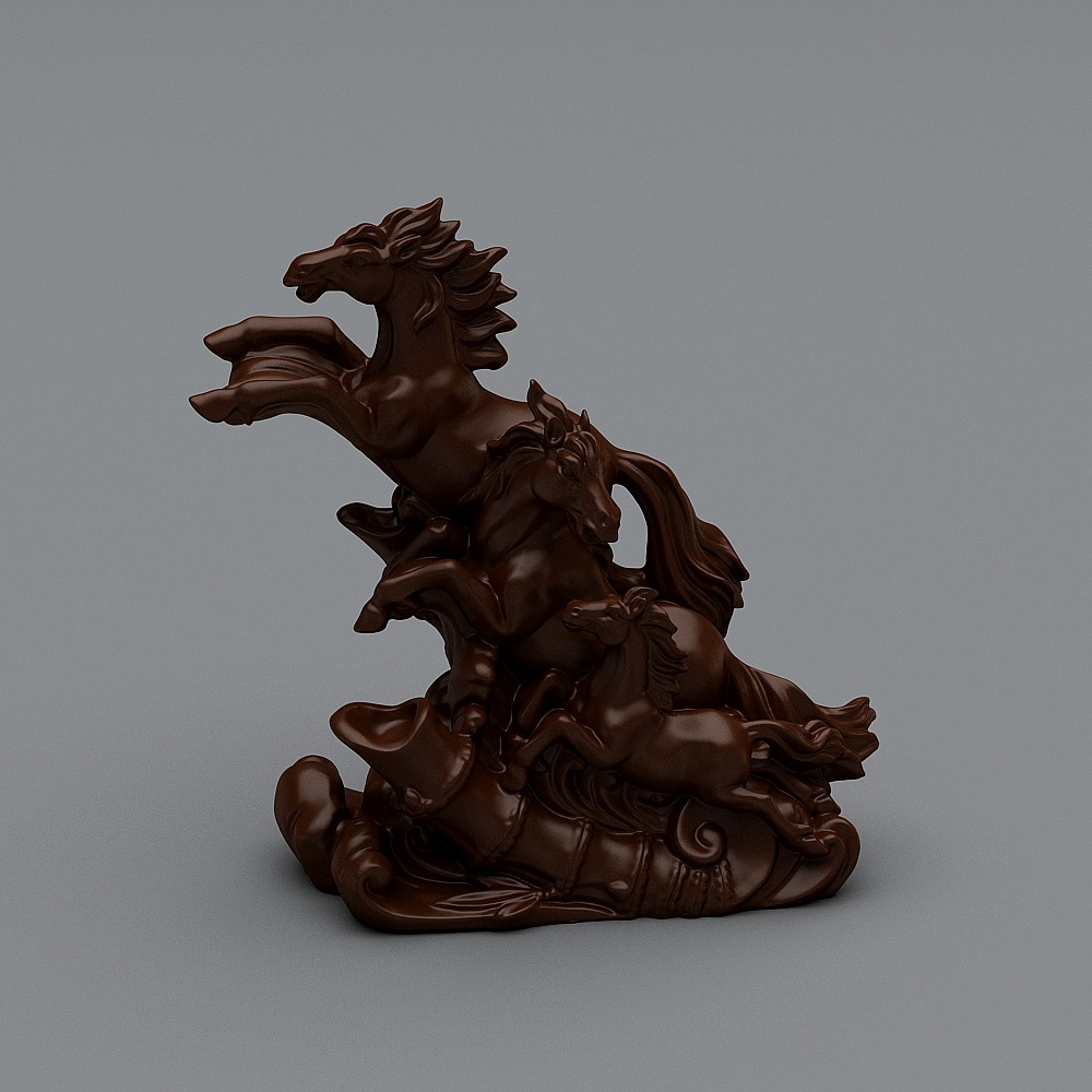 New Chinese-style Penma sculpture ornaments
