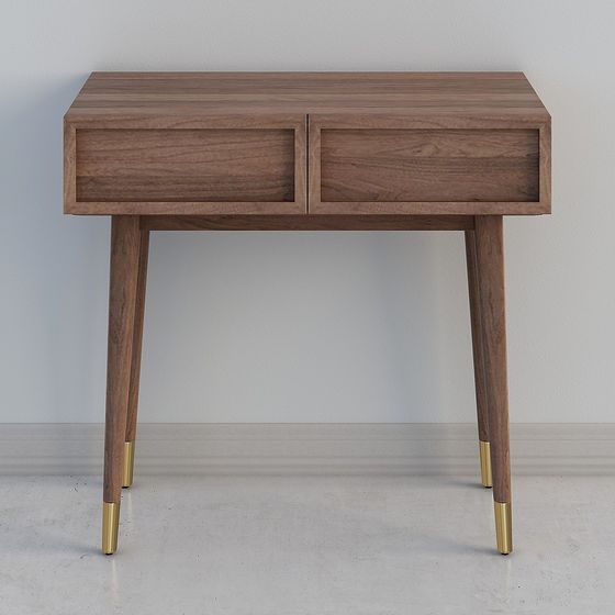Mid-Century Modern Console Table 3D model