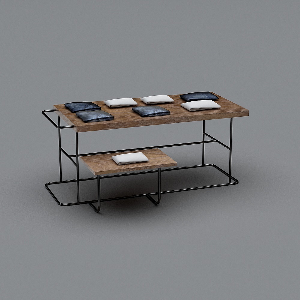 Stand d'affichage de magasin de vêtements moderne