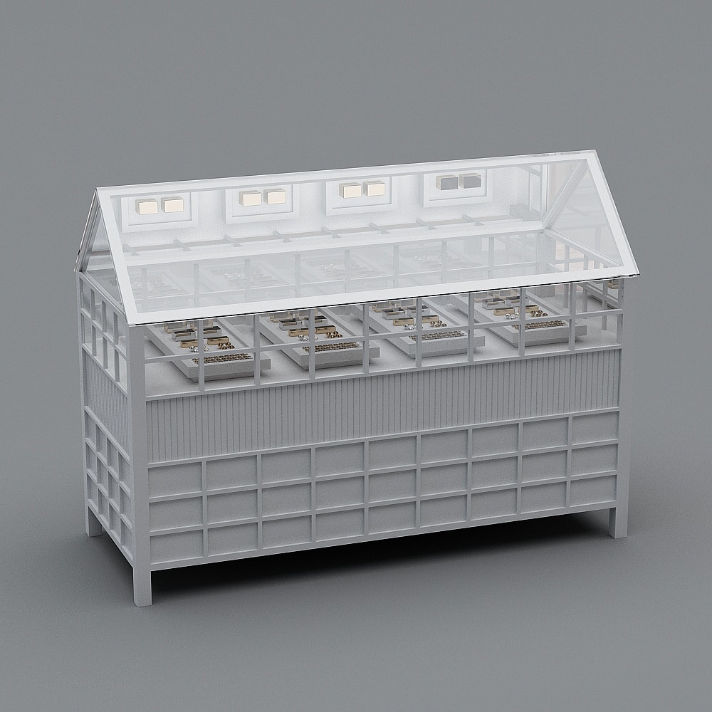 Fashion clothing store-display cabinet