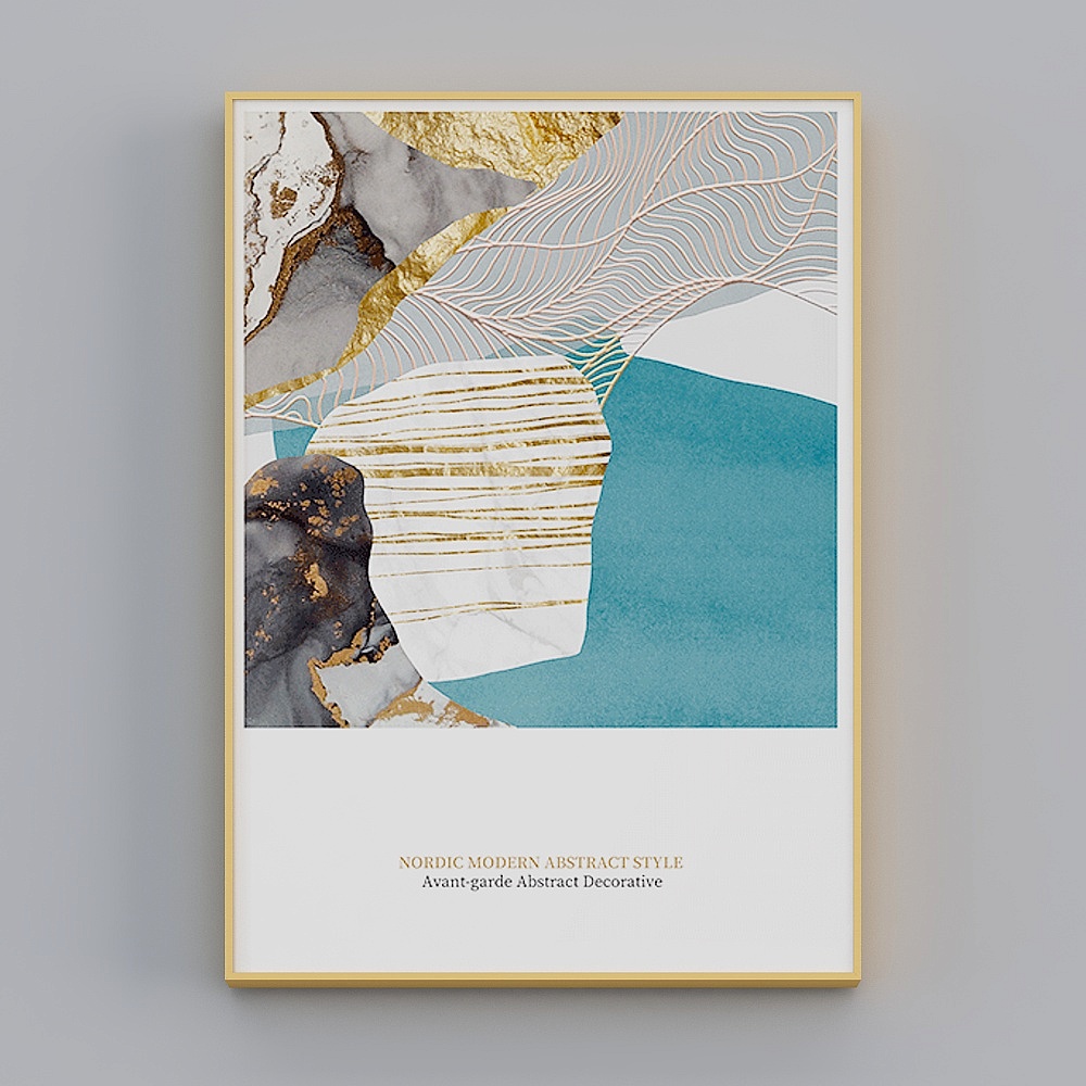 Happy Workshop - Modern Wind - Living Room Bedroom Hyun-Hue Decorative Painting - Quiet