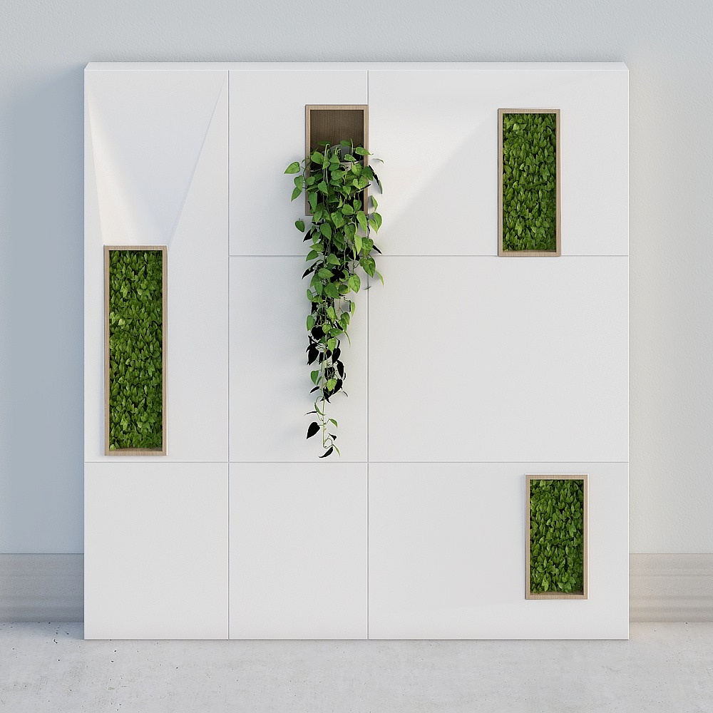 Modern open office - decorative background