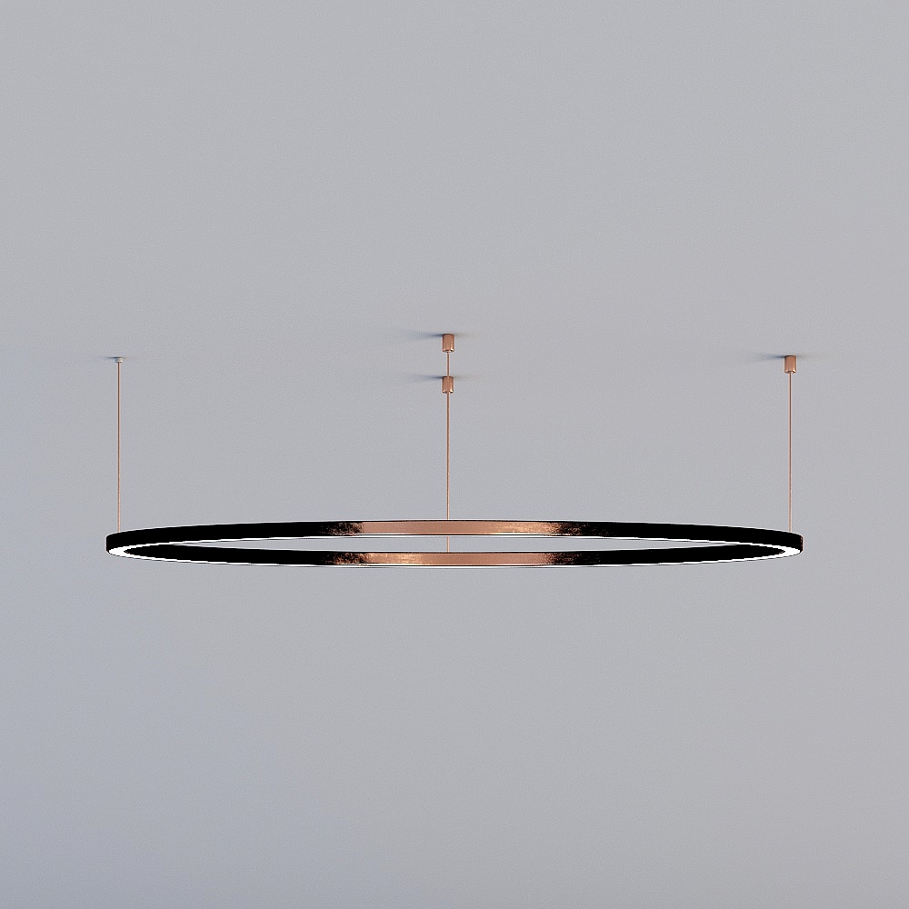 Modern front desk lobby - decorative chandeliers