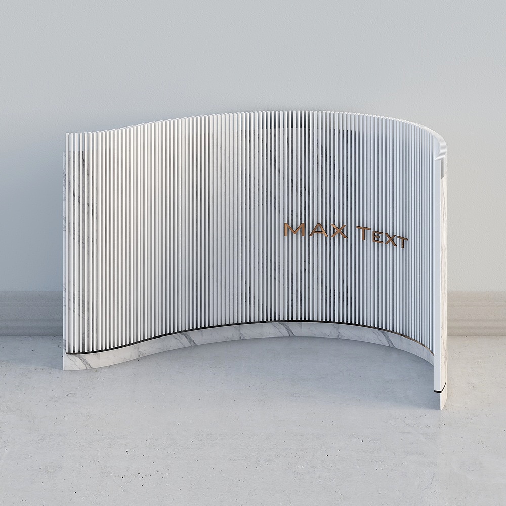 Modern background wall