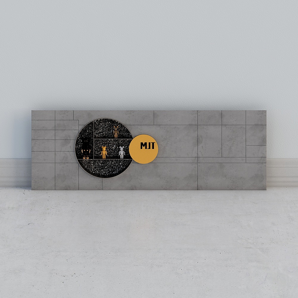 Modern background wall