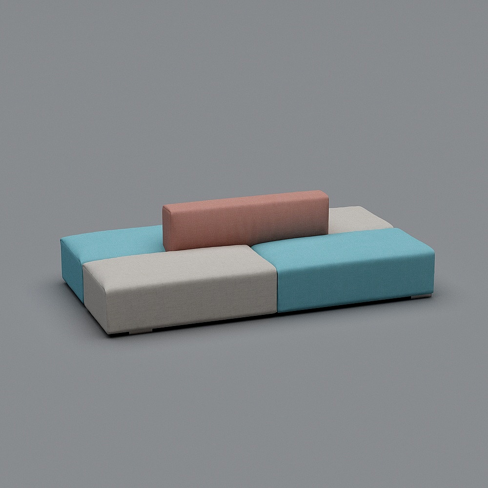 Modern entertainment rest area sink-combination sofa and chair