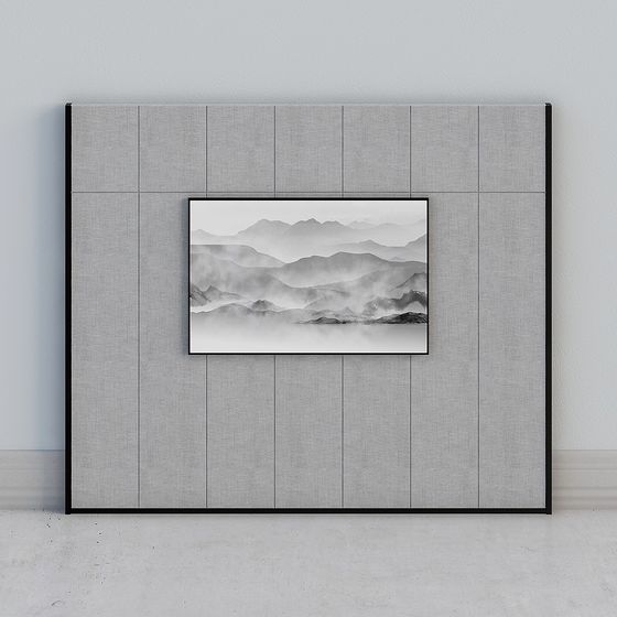 Mountain Mist Frame 3D model