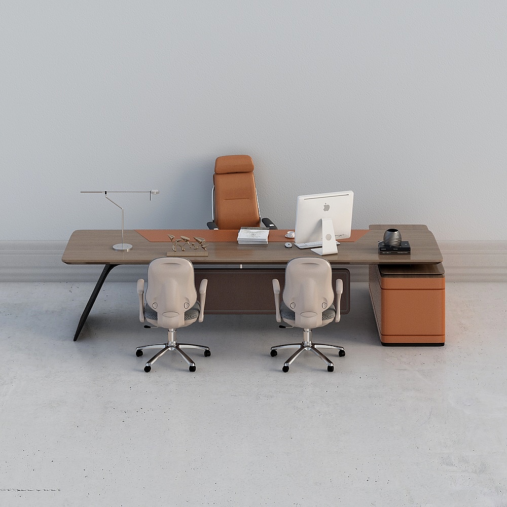 현대 총지배인 사무실 -6- 콤비네이션 데스크