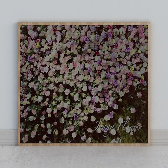 Floral Fantasy 3D model for Enchanting Designs