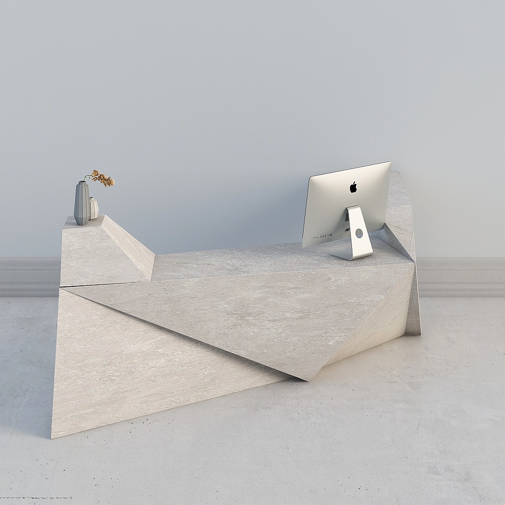 Modern clothing store - cashier area