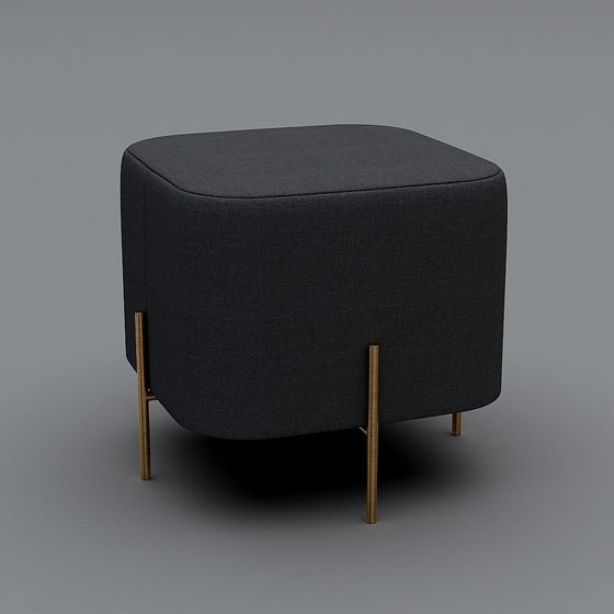 Urban Minimalist Stool 3D model