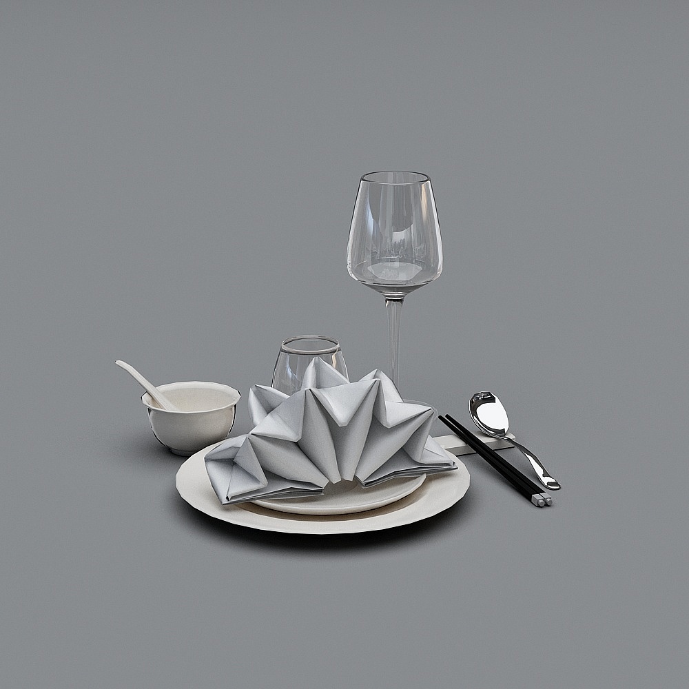 ห้องจัดเลี้ยงใหม่ของจีน - เฟอร์นิเจอร์บนโต๊ะ