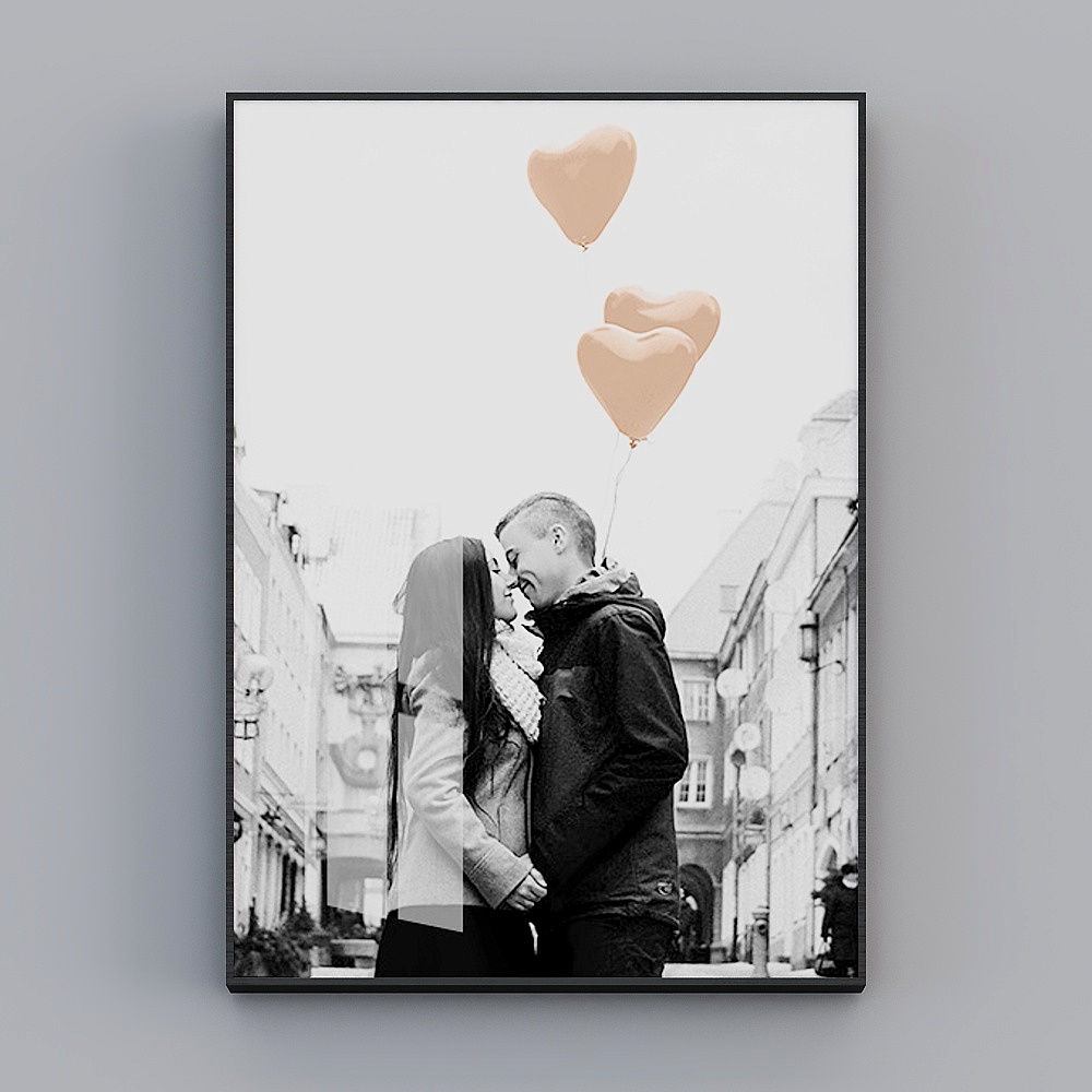 Happy Workshop - Modern Wind - Living Room Dining Room Bedroom Decorative Painting - Love Paris