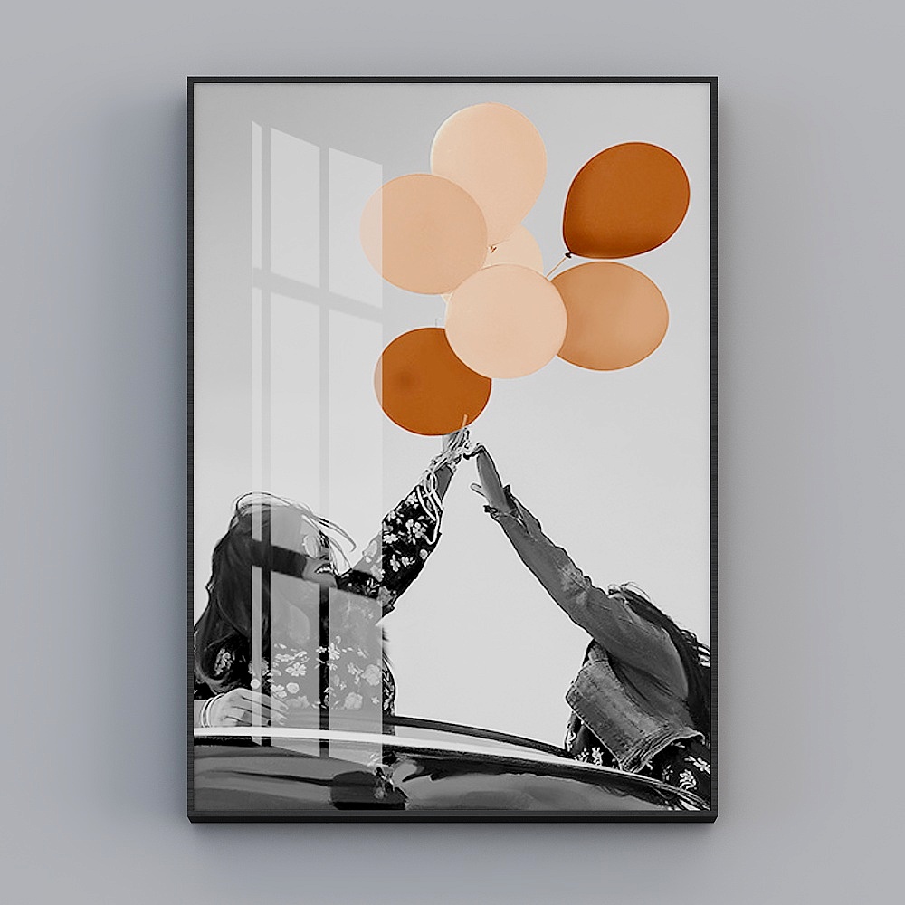 Happy Workshop - Modern Wind - Living Room Dining Room Bedroom Decorative Painting - Love Paris