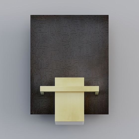 Stylish Suspended Bookshelf 3D model for Creative Spaces