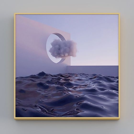 Enchanting Fantasy Window 3D model for Creatives