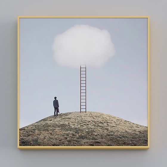 Cloud Ladder 3D model