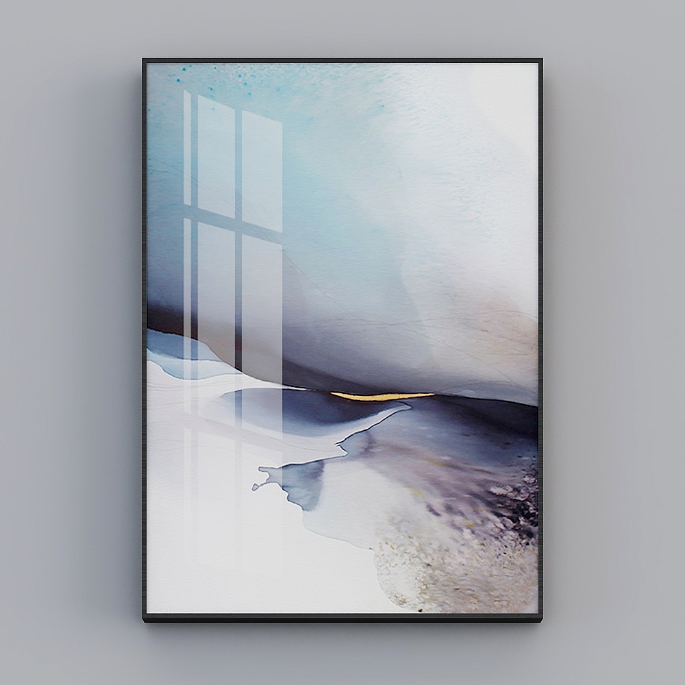 Happy workshop - modern wind - living room bedroom xuanguan decoration painting - a memory