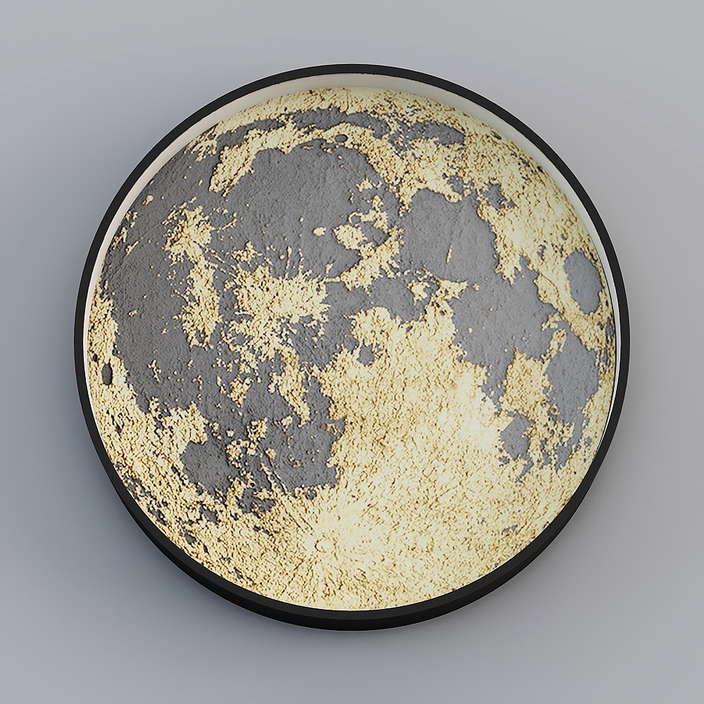 Happy Workshop - Modern Wind - Round Decorative Painting - Golden Watch