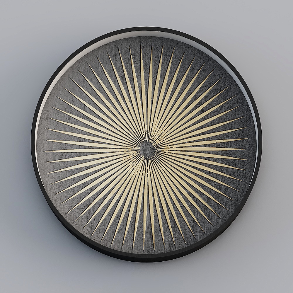 행복한 워크샵 - 현대풍 - 원형 장식화 - 금시계