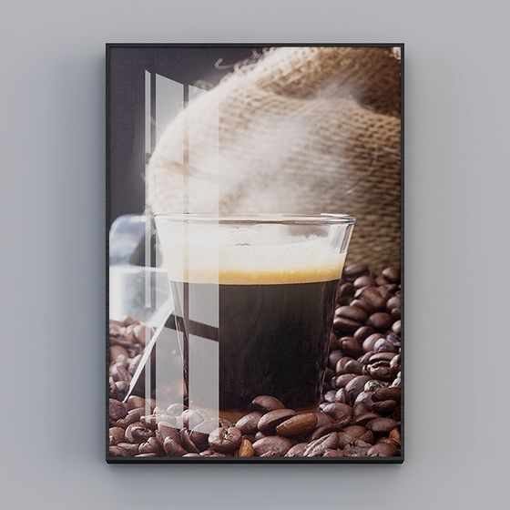 Steaming Espresso 3D model