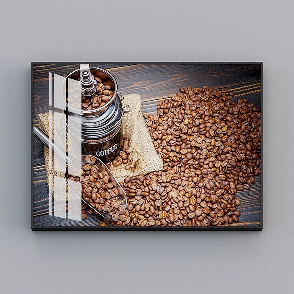 Happy Workshop - Modern Wind - Cafe Milk Tea Shop Decorative Painting - Coffee Station