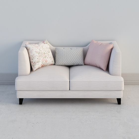 2인용 패브릭 소파 현대적이고 간단한 소파 CX7002-1-D2