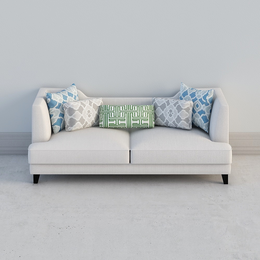 Simple modern fabric sofa combination sofa CX7002-2-D3