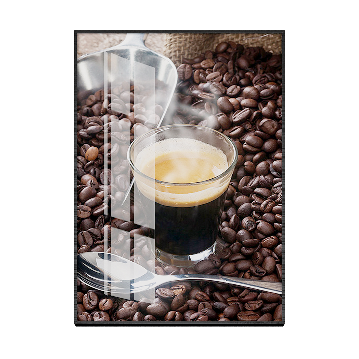 High-Detail Coffee 3D Model – Low-Poly Espresso Scene